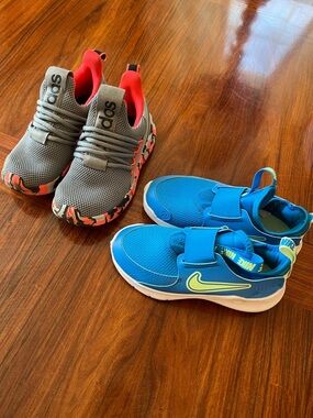 Boys Nike and Adidas Sneaker Bundle Lot